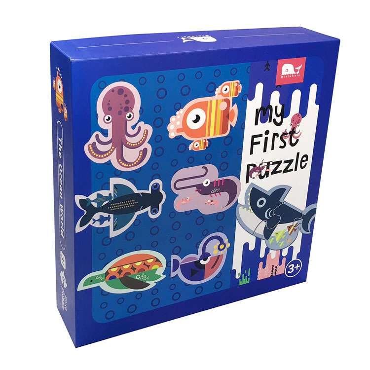 بچوں کے لیے کارٹون 3D جانوروں کا کھلونا Jigsaw Puzzle