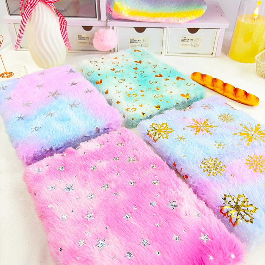 A5 پیاری اسٹار ڈائری آلیشان نوٹ بک